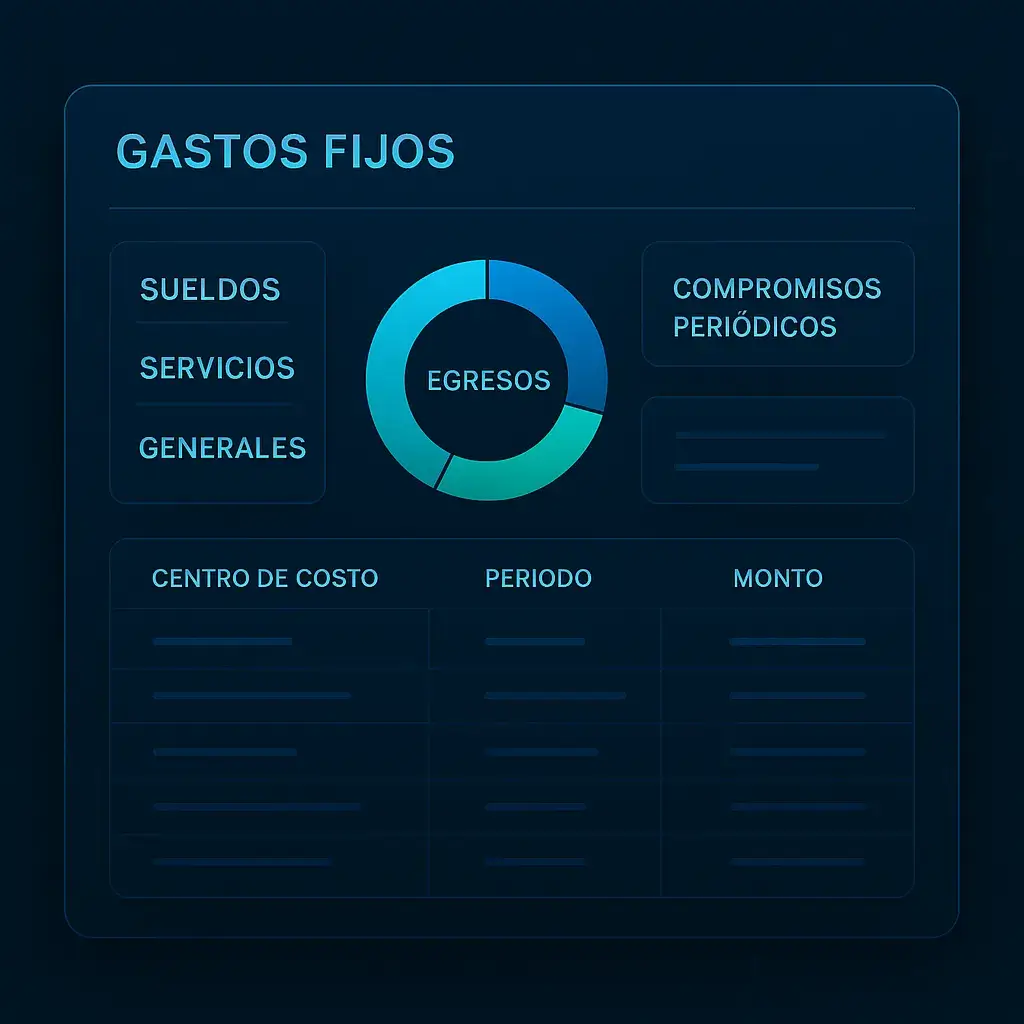 Gestión de gastos fijos