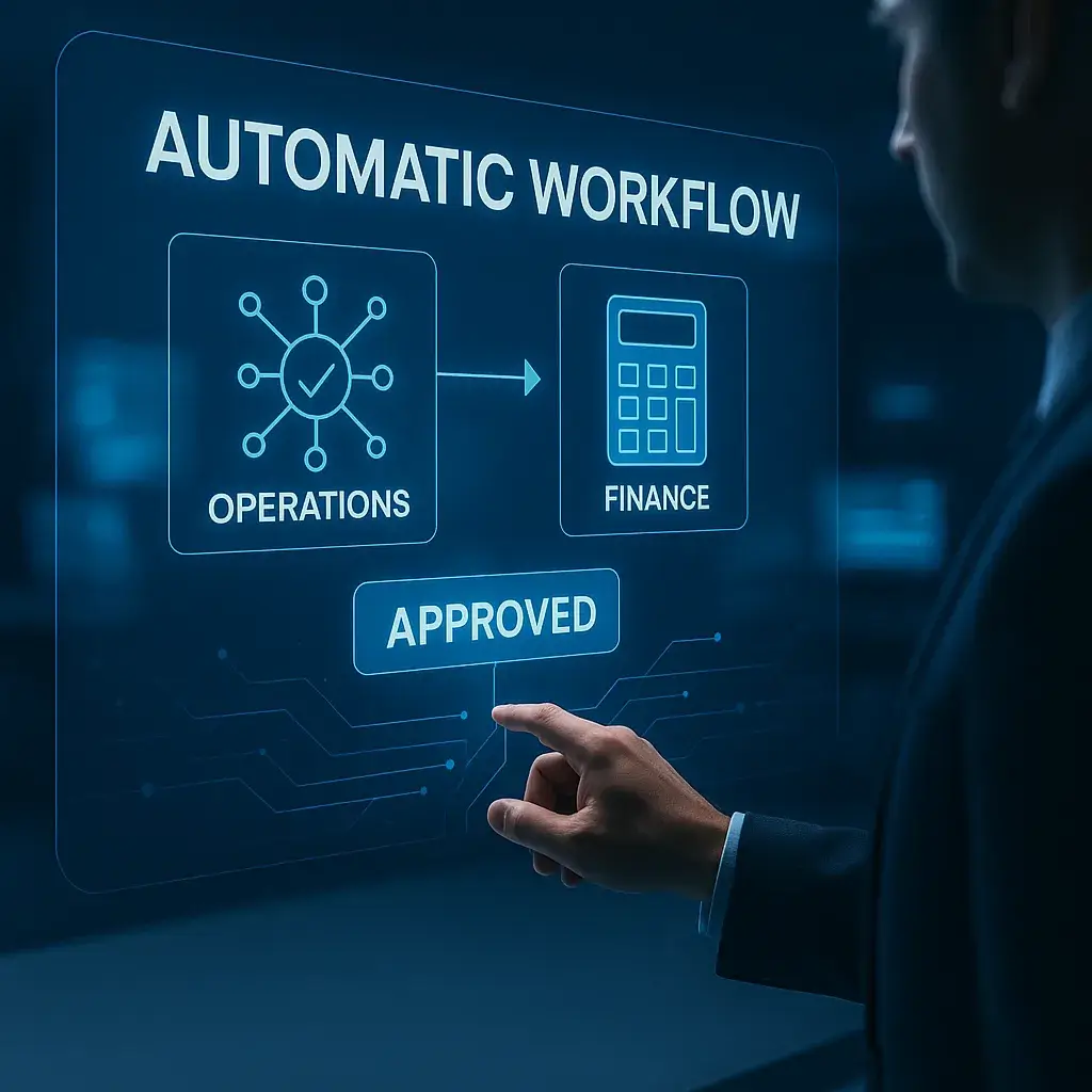 Flujo de información automático a otros módulos